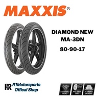 [MAXXIS] 3D Diamond Tyre Tayar Tubeless 60/80-17 70/80-17 70/90-17 80/90-17 90/80-17 100/80-17 120/7