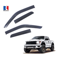 premium-High Quality Car Deflector for Ford F150 1.5door 2022 Sun Visor Weather Shield Window Visor