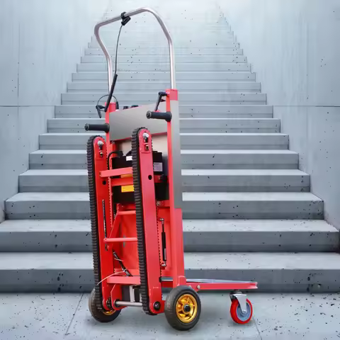 electric stair climbing trolley climber cart trolly carts with wheels hand truck lift car cargo stai