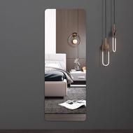 Acrylic Soft Mirror Wall Self-Adhesive Household Bedroom Full-Length Mirror Patch Punch-Free Adhesive Rental House/DIY Adhesive Mirror / Easy installation / Self-Adhesive Toilet Bathroom Mirror Wall Sticker