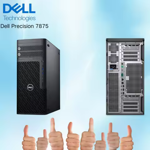 New Dell Precision 7875 Tower Workstation 32GB 64GB RAM 1TB SSD Windows 11 Pro Desktop Computer PC P