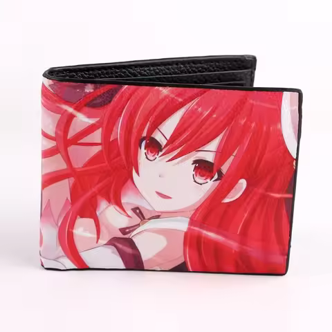 Anime DATE A LIVE Kotori Itsuka Men's Wallets Yoshino Women's Short Card Holders Purse