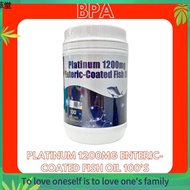 merendah ♝Platinum 1200mg Enteric-Coated Fish Oil 100 Soft Gels※