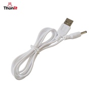 🔥Ready Stock🔥Thunlit DC Charging Cable 1.5m USB DC 3.5mm Round Cable For Lamps Fans Humidifiers