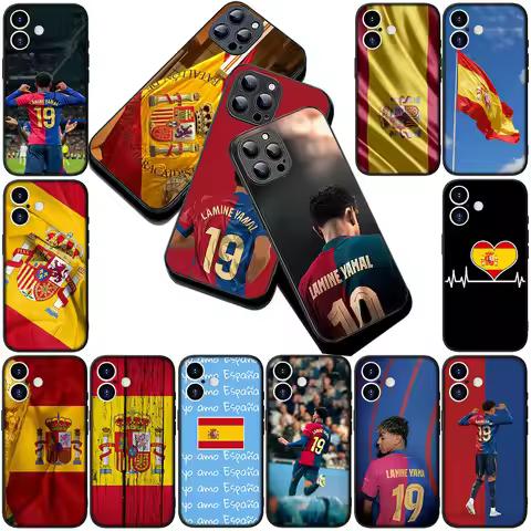 Spain Soccer No 19 Football No19 Flag Phone Cover Case for Huawei P30 P20 Mate 20 Lite Pro Y7 Y6P Y7