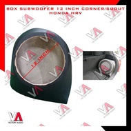 Box Sudut box subwoofer Bahan MDF 18mm Subwoofer Audio Mobil 12 Inch