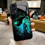 Final Fantasy VII FF7 Anime design Tempered Glass Phone Case Cover For POCO F3 F4 F5 M5 M6 4G X3 X4 