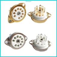 RPAN Better Performance Ceramic Tube Socket for 12AX7 12AT7 12AU7 ECC83 ECC82 E88CC