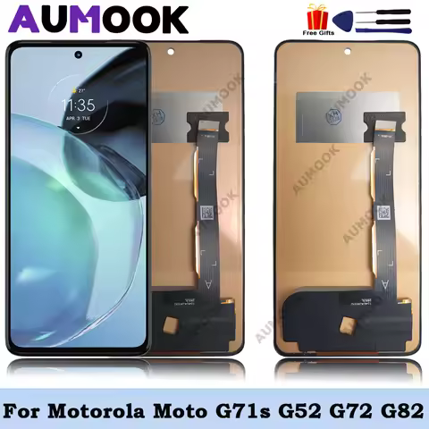 6.6" For Motorola Moto G71s G52 G72 G82 LCD Display Touch Screen for Moto G52 XT2221for Moto G72 XT2