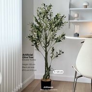 [พร้อมส่ง] Jnihouse : ต้นมะกอกปลอม Artificial Olive Tree (ลำต้นคู่)