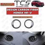TCS HONDA HRV 2022-2024+ DASHBOARD AIR OUTLET FRAME COVER GARNISH ACCESSORIES
