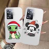 X1 Christmas Mickey Soft Case for OPPO A36 A77 A57 Reno 7 8 A76 A57S A77S