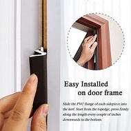 Door Weather Stripping, Kerf Soundproof Weather Stripping for Door Strip Seal