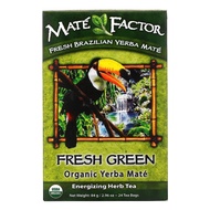 Mate Factor, Organic Yerba Mate, Fresh Green, 24 Tea Bags, (84g)