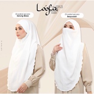 [PRELOVED] ZIHALUV Loofa Khimar Slim Fit #umrah #tudung
