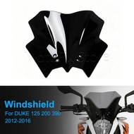 Motorcycle Accessories Windshield Windscreen Fairing Wind Deflector For KTM 200 390 Duke Duke120 Duk