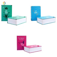 Dictionary Book Safe Storage Box, Hidden Safe with 3 Digital Combination Lock, Anti-Theft Safe Secret Box