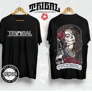 ((24 Hours Delivery) Tribe Shirt Tribe Round Neck Retro Loose t-Shirt High-Quality Shirt Design Men 