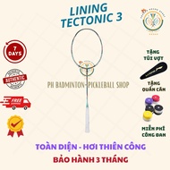 [Weaving string+Free bag-grip] Genuine Li-Ning Raid Tectonic 3 (4U) badminton racket