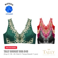 KATUN Wholesale [Min 3pcs] Tally 848 Bra BH Wanita | Lace Cotton Brocade | Thin Foam | Cup C | No Wi