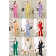 2-Piece Set Blazer Long Sleeve Suit With Pants Pastel Sweet Working Woman