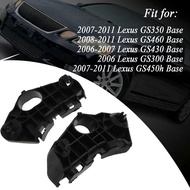 1Pair Front Upper Bumper Retainer Bracket For Lexus GS300 GS350 GS430 GS450H GS460 2006-2011 5253630