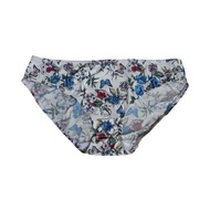 Panty brief TORI color Ivory butterfly flower