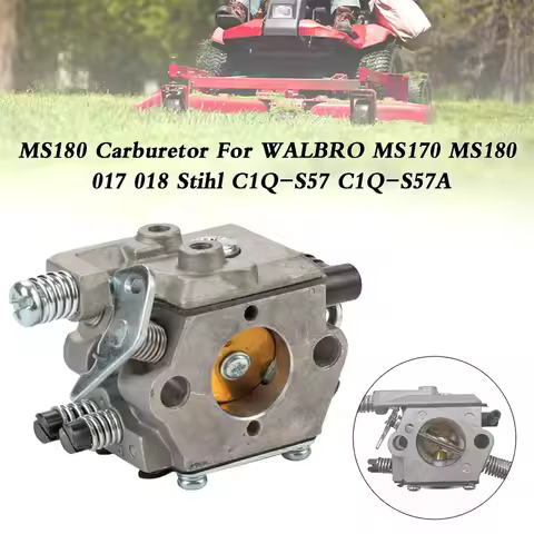 MS180 Chainsaw Carb Carburetor for WALBRO MS170 MS180 017 018 Stihl C1Q-S57 C1Q-S57A