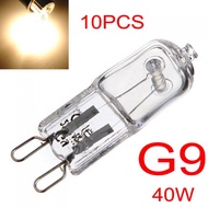 10pcs G9 40W Bulbs Long Life Capsule Halogen Light