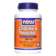 NitikanShop Now Foods Choline and Inositol 500 Mg 100 Caps (1)