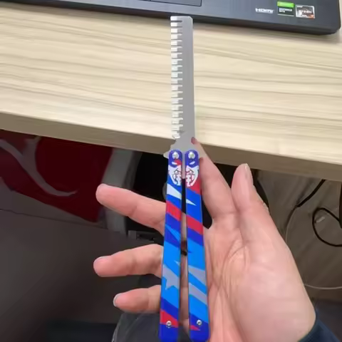 23cm Valorant Game Peripheral Weapon Butterfly Comb Go Vol 2 Melee Metal Material Samurai Sword Mode