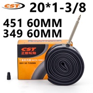 CST 16/20" x 1 3/8 16in 349/ 20in 406/451 20" x1-1/8 Tubes Presta F/V 60mm For Folding Bike Inner Tu