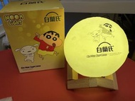 蠟筆小新 月球 小夜燈