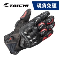 RS TAICHI RST422 Carbon Fiber Protective Gear Breathable Shock-Resistant Gloves Black/Red [WEBIKE]