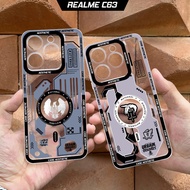 Case hp REALME C63 NEW Softcase TransparentBENING Casing REALME C63 Case Realme C63 Case Camera Prot