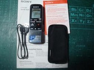 SONY錄音筆 ICD-PX312M 內存2GB可錄576小時 擴充32GB 開會 上課 旅遊速記 功能正常