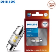 Philips 24V LED C5W 30mm Festoon Ultinon pro6000 6000K Trắng liên hoan Bóng Đèn Xe tải đèn bên trong