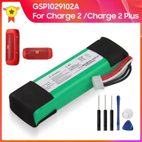 Replacement Battery GSP1029102A 6000mAh For JBL Charge2 Plus Charge2+ Charge 2 Plus High Quality Bat