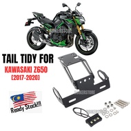 Motorcycle Rear License Plate Holder Bracket Tail Tidy Fender For KAWASAKI NINJA 650 NINJA650 Z650  