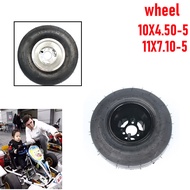 High Performance 11X7.10-5 /10x4.50-5 for Kart Tire Drift Bike Wheels 5 Front and Front Wheels ATV A