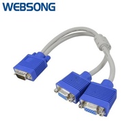 Kabel VGA Male to 2VGA Female 3+6 HD Websong SMB09