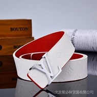 High Quality LV Men's Casual Belt OKT1 High Quality New Style Belt Genuine Leather Belt Gift