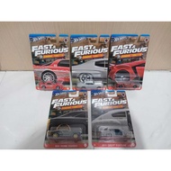 1 set [5 pieces] hotwheels car toys || F&F Dominoc toretto and Original series