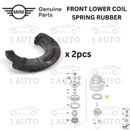 (GENUINE MINI PARTS) FRONT LOWER COIL SPRING RUBBER (2PCS) MINI COOPER R56 CLUBMAN R55 R57 R58 59 R60 COUNTRYMAN R61