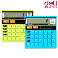 Deli เครื่องคิดเลขแบบตั้งโต๊ะ 12 หลัก รับประกัน 5 ปี Calculator 39231F เครื่องคิดเลขตั้งโต๊ะ อุปกรณ์สำนักงาน เครื่องคิดเลข