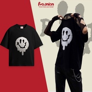 REUNION R'FACE 3D Ruffled Embroidered T-shirt