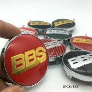 ♛☬✷NEW 1PCS/56mm 60mm 65mm 68mm Car Styling BBS Racing Emblem Wheel Center Hub Cap Badge Sticker Dec