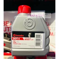 100% Original Brembo Brake Oil Fluid Dot4 250ML Minyak Brek DOT 4 Universal Xmax Nvx MT09 Z900 Y15 Y