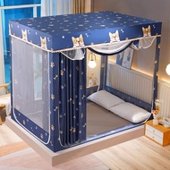 Lollo Mosquito Net 4 Feet, 5 Feet, 6 Feet, 6.6 Feet, 3 Doors, Zip Around, Insect-Proof, Easy to Inst