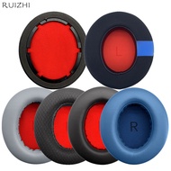 1Pair Replacement Ear Pads Protein Leather Soft Headset Earmuff Foam Sponge Earpads for 1MORE SonoFl